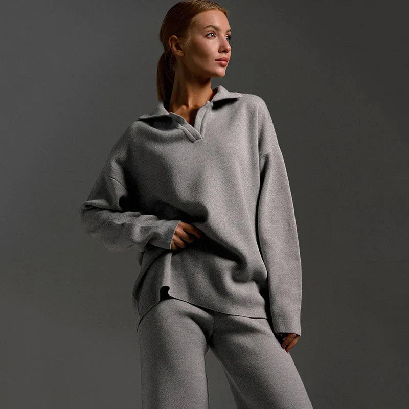 Kylie | Women's Knitted Tracksuit Set