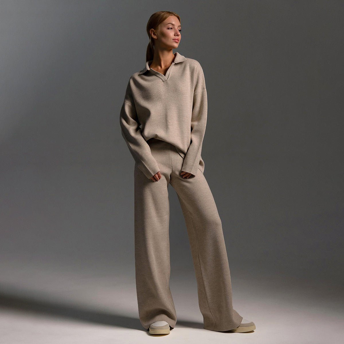 Kylie | Women's Knitted Tracksuit Set
