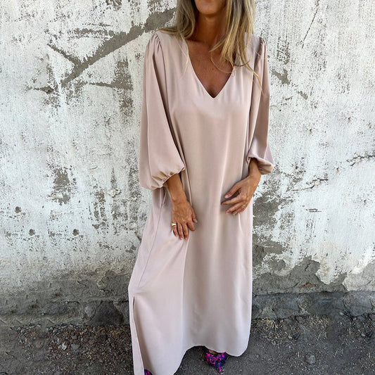Monique2™ | Flowing Maxi Dress with Pockets