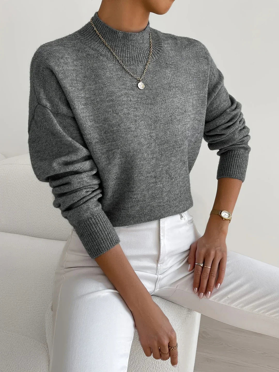 Lesley2™ | Elegant Turtleneck Sweater