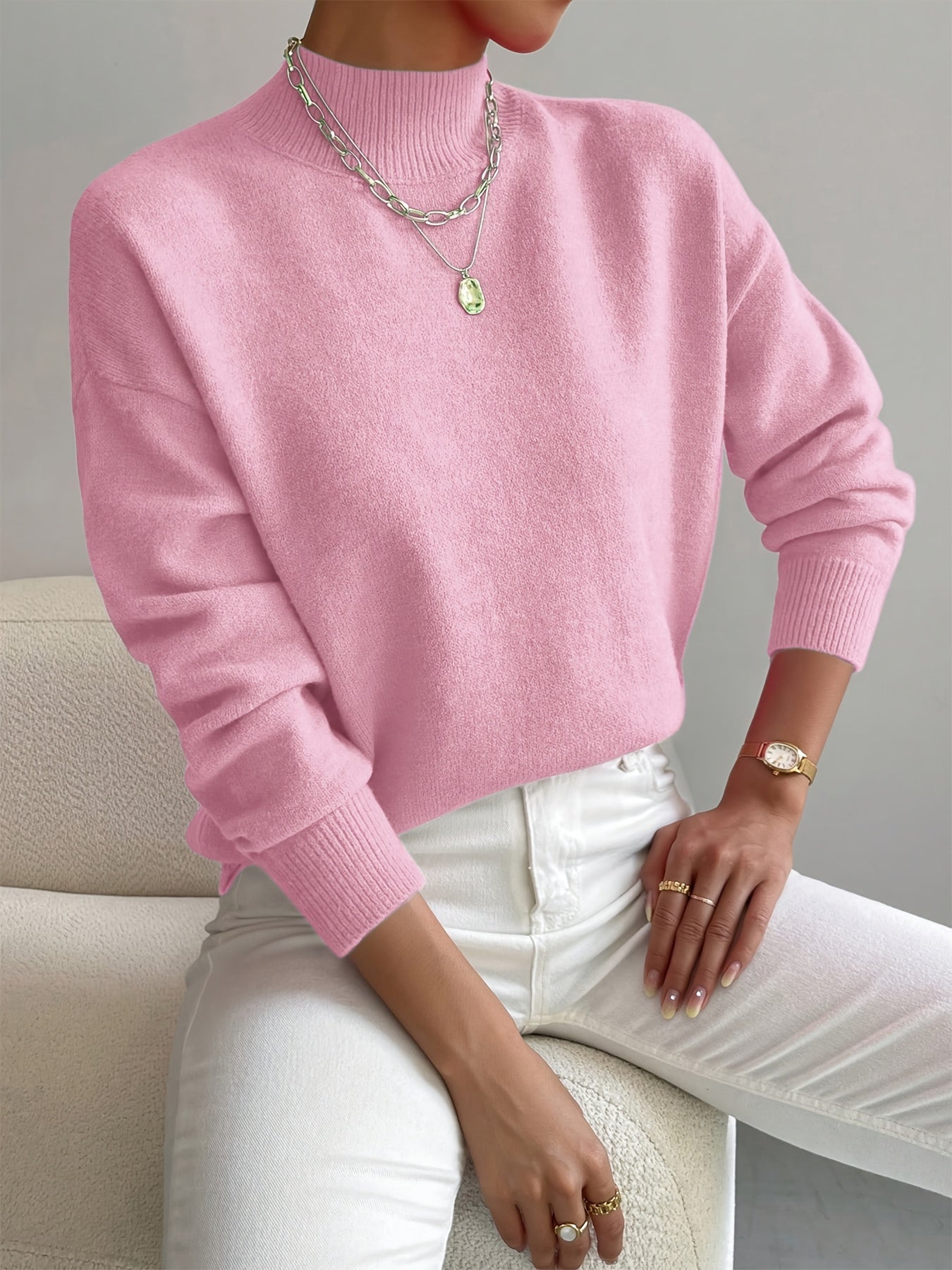 Lesley2™ | Elegant Turtleneck Sweater