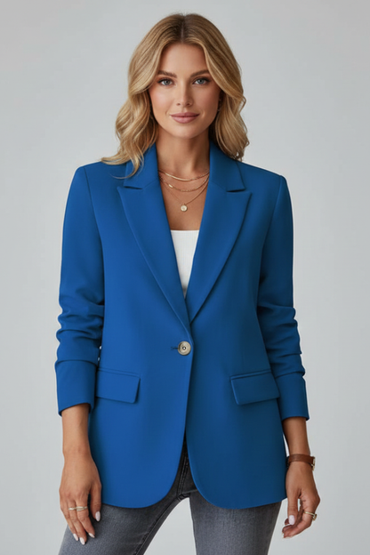 Chelsea | Women's Notched Lapel Long Sleeve Blazer