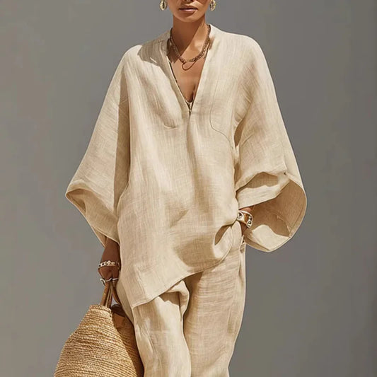 Amelie2™ | Women's Batwing Sleeve Two Piece Set