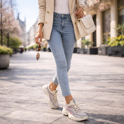 Glory | Women's Breathable Mesh Walking Sneakers