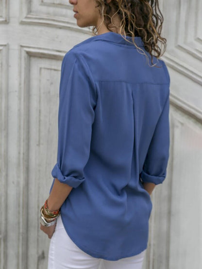 Clodagh | Women's Button Down Long Sleeve Shirt