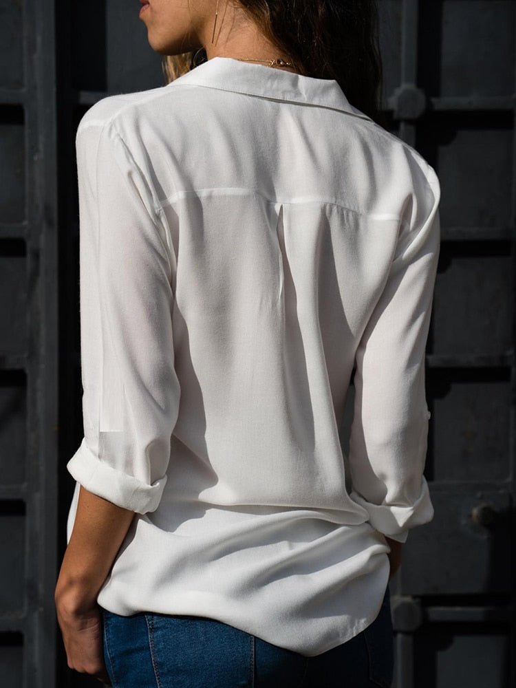 Clodagh | Women's Button Down Long Sleeve Shirt
