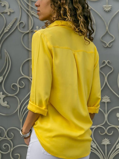Clodagh | Women's Button Down Long Sleeve Shirt