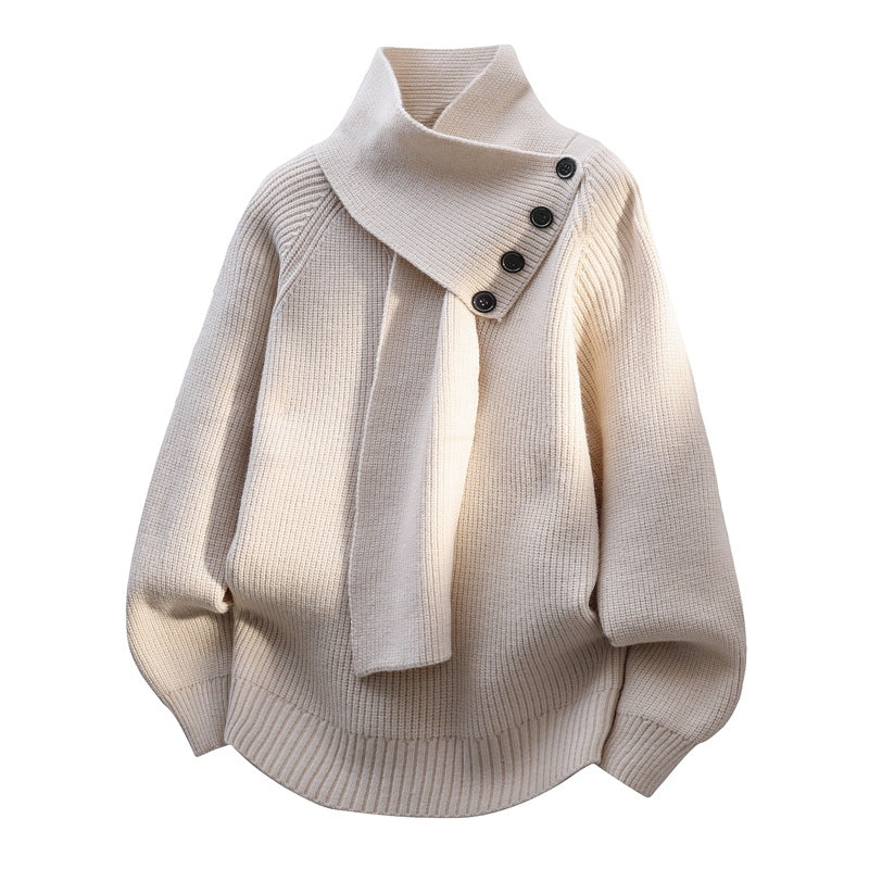 Gwenno | Cosy Scarf-Neck Sweater
