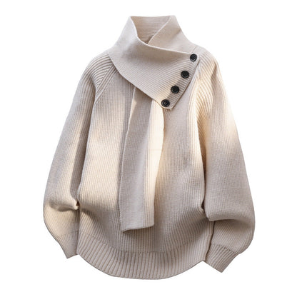 Gwenno | Cosy Scarf-Neck Sweater