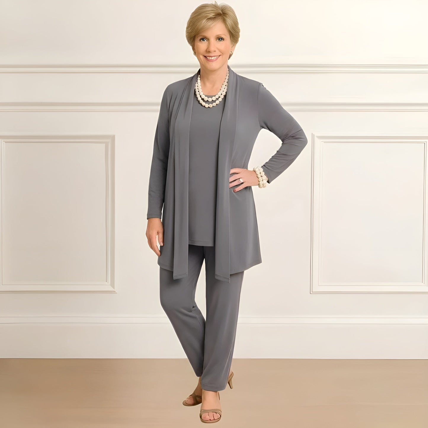 Cora | Cardigan Top & Pants Set