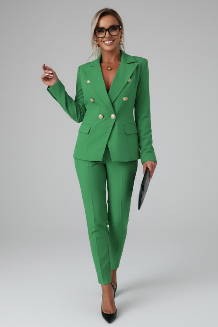 Scarlett | Women's Double Breasted Suit Set