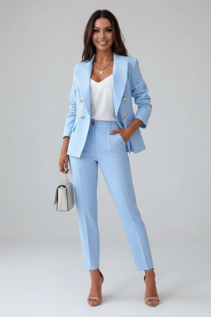 Scarlett | Women's Double Breasted Suit Set