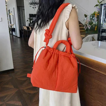 Stefanie | Women's Quilted Puffer Tote Bag