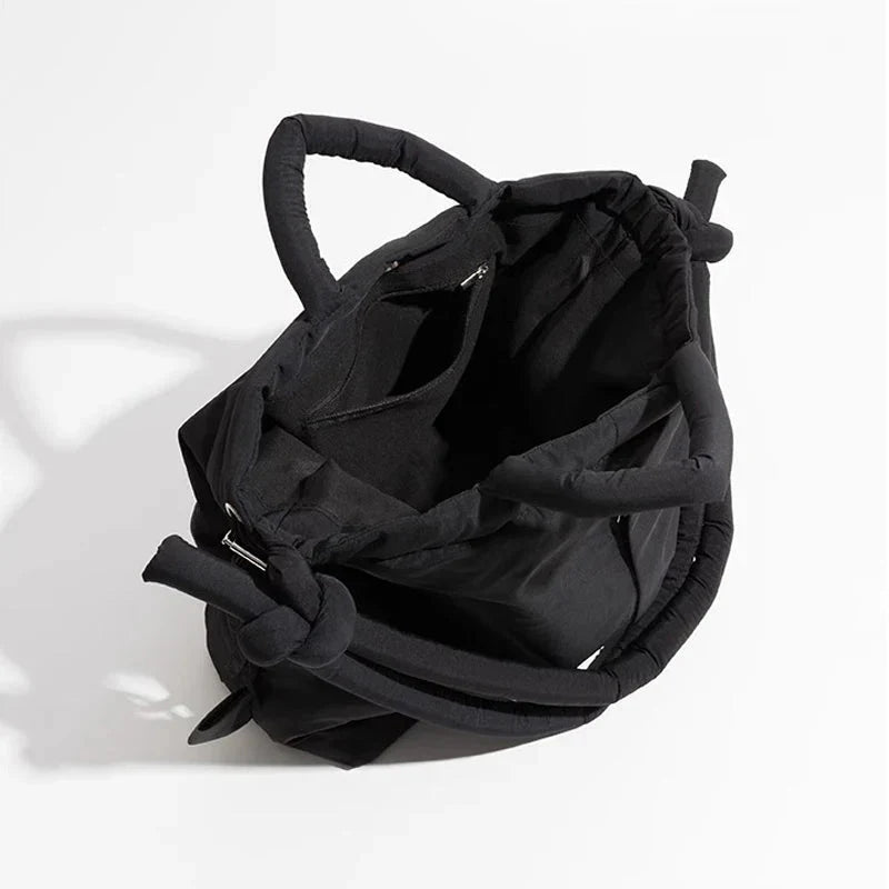 Stefanie | Women's Quilted Puffer Tote Bag