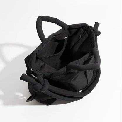 Stefanie | Women's Quilted Puffer Tote Bag