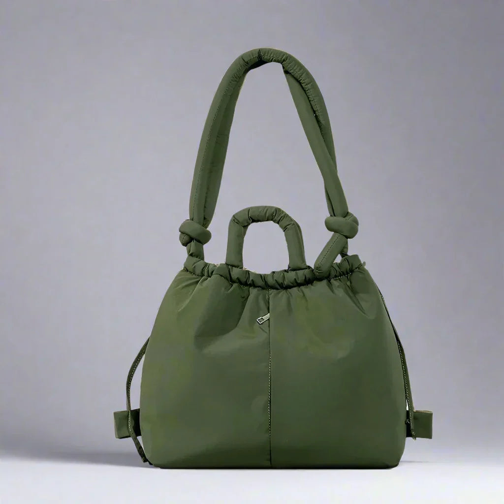 Stefanie | Women's Quilted Puffer Tote Bag