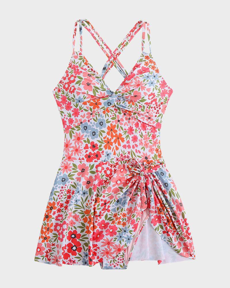 Llio™ | Flattering Swim Dress Swimsuit
