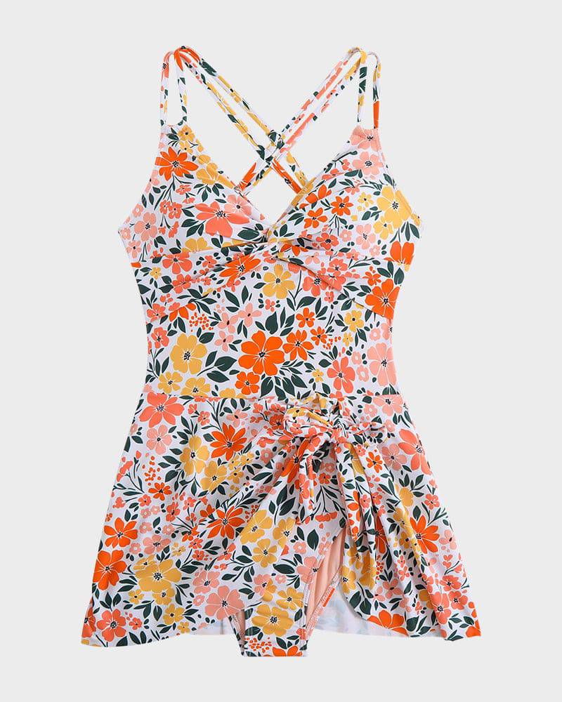 Llio™ | Flattering Swim Dress Swimsuit