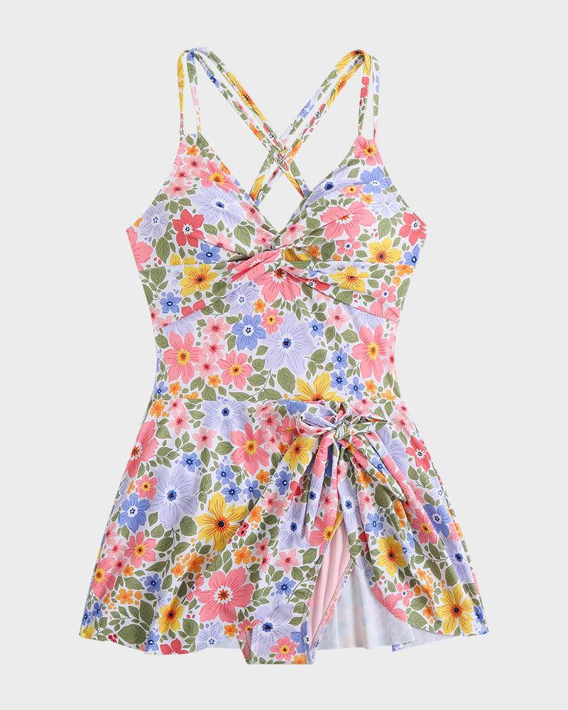 Llio™ | Flattering Swim Dress Swimsuit