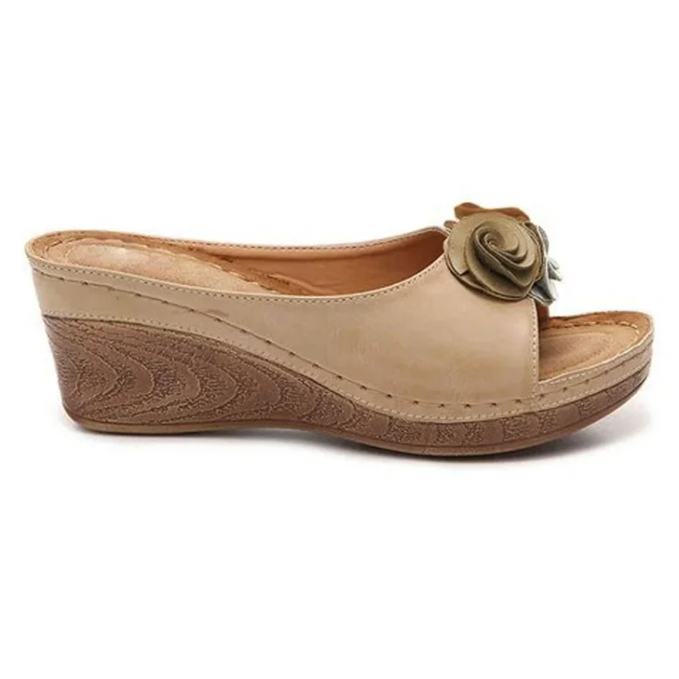 Yvonne | Women's Orthopedic Cushioned Wedge Sandals