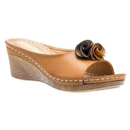 Yvonne | Women's Orthopedic Cushioned Wedge Sandals