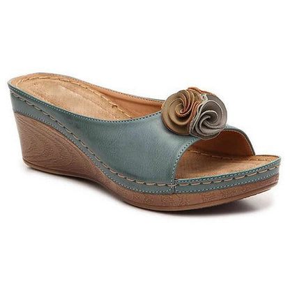 Yvonne | Women's Orthopedic Cushioned Wedge Sandals