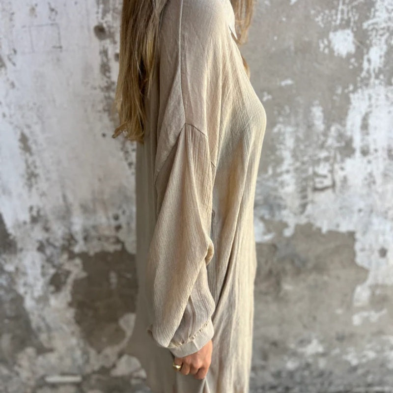 Fiona | Women's Pants & Button-Up Shirt Two-Piece Set