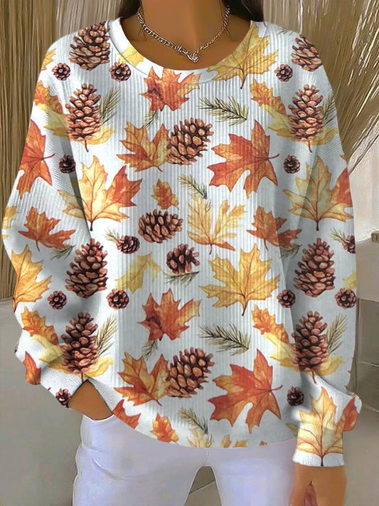 Blair2™ | Cosy Maple Leaf Sweatshirt