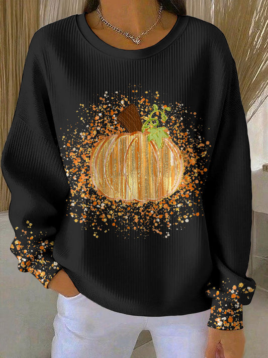 Jocelyn™ | Pumpkin Art Sweatshirt