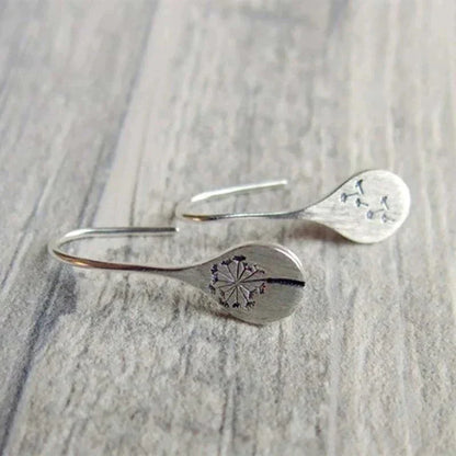 Electra | Sterling Silver Dandelion Earrings