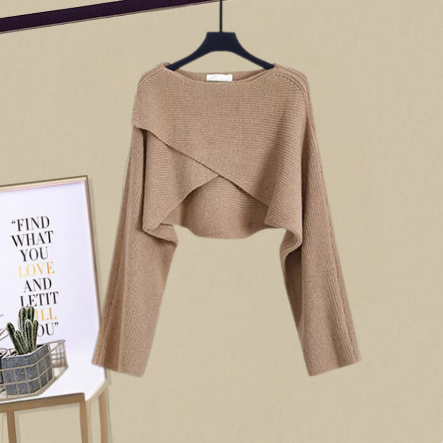 Wilhelmina | The 2-in-1 Knit Dress Set