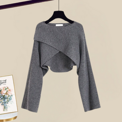 Wilhelmina | The 2-in-1 Knit Dress Set
