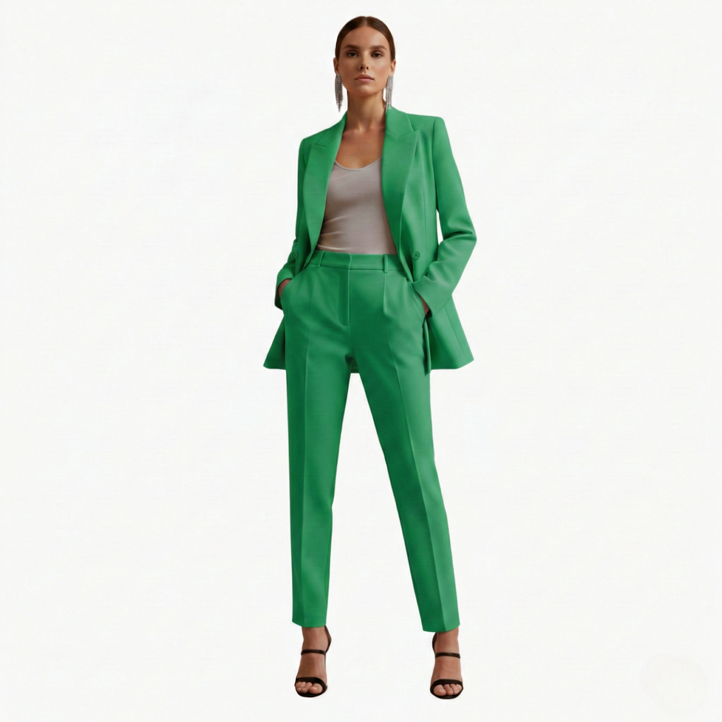 Henriette2™ | Women's Double Breasted Blazer Suit Set