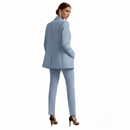 Henriette2™ | Women's Double Breasted Blazer Suit Set