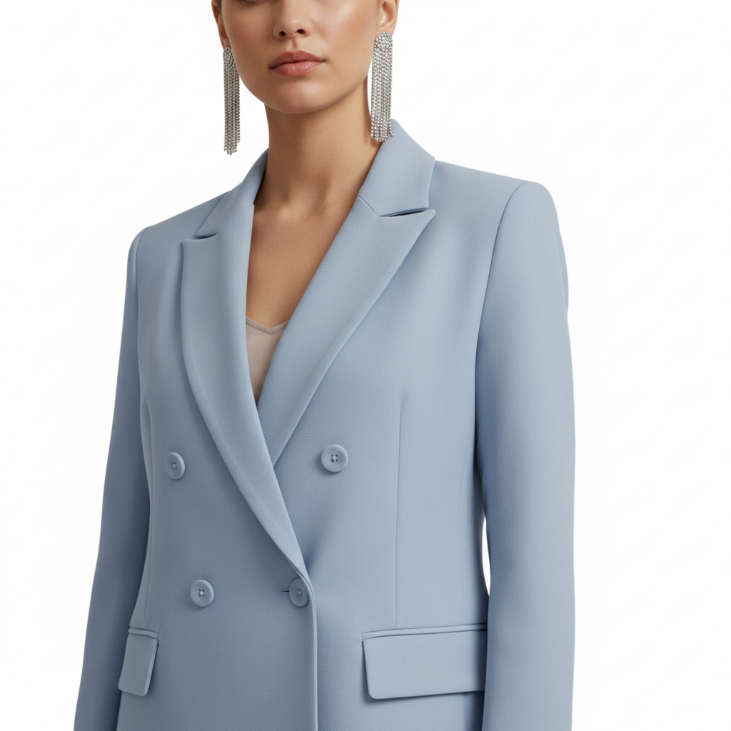 Henriette2™ | Women's Double Breasted Blazer Suit Set