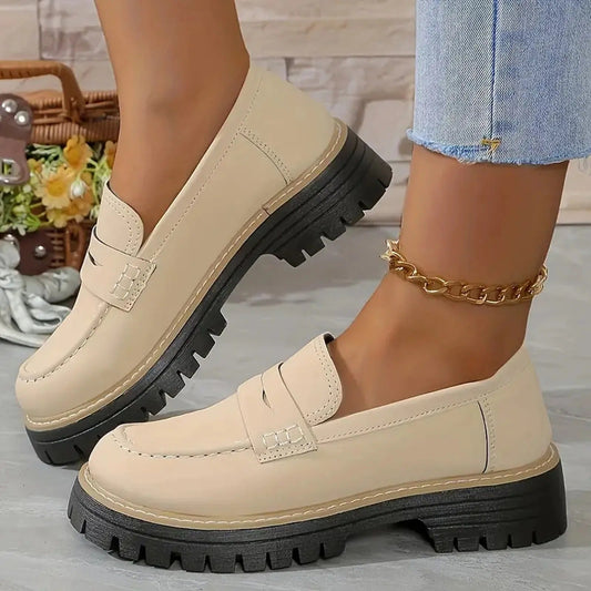 Meg2™ | Women's Chunky Platform Loafers