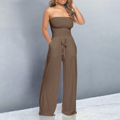 Faye | Contemporary Off-Shoulder Jumpsuit