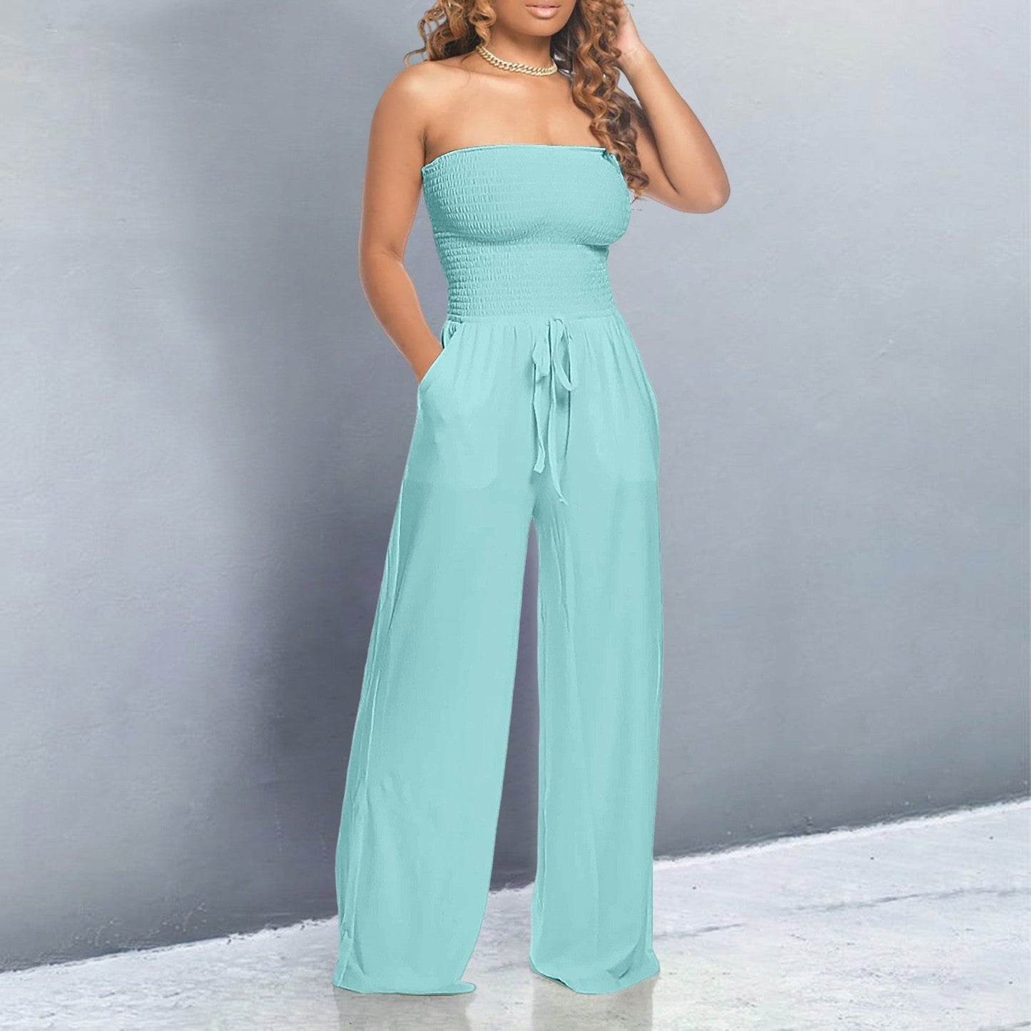 Faye | Contemporary Off-Shoulder Jumpsuit