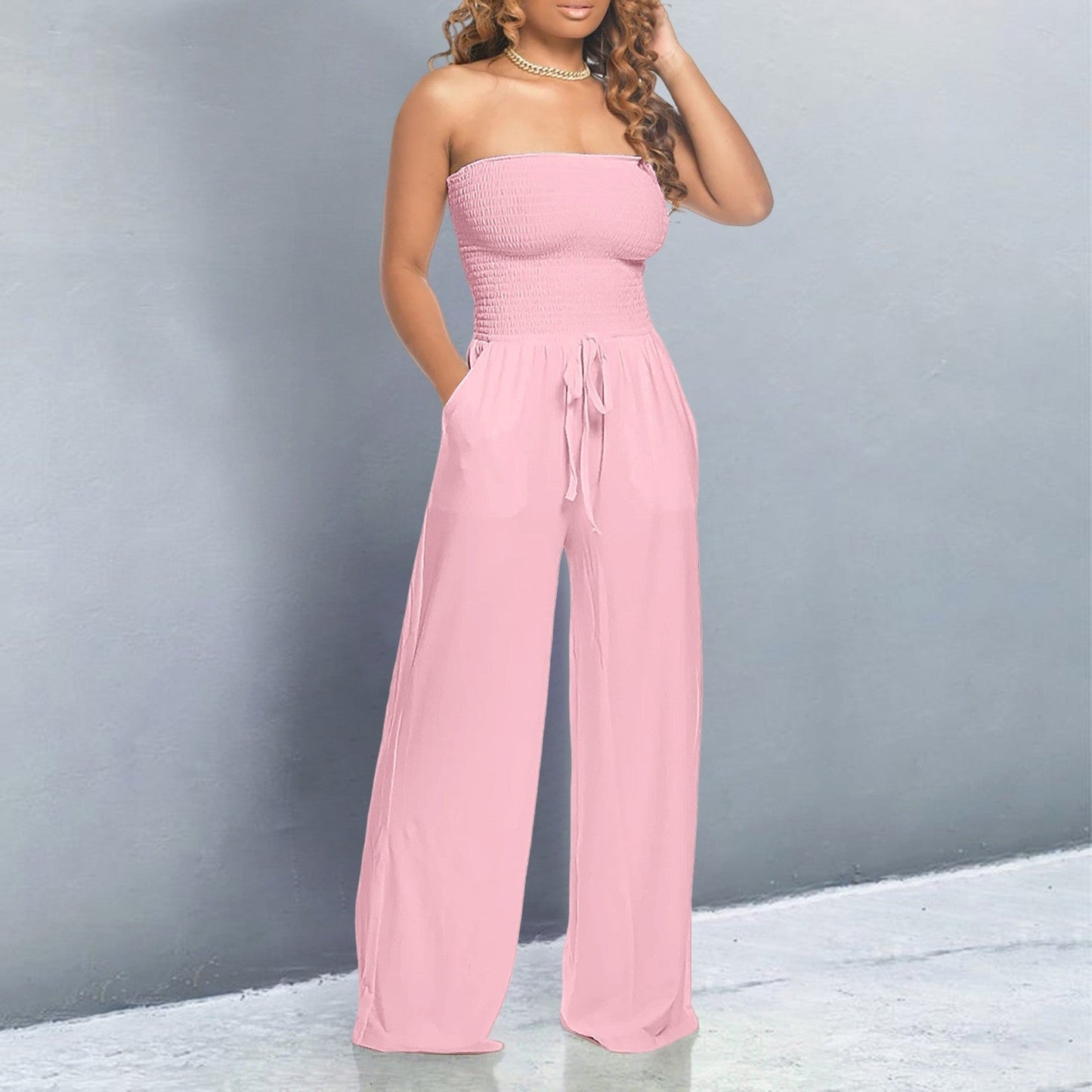 Faye | Contemporary Off-Shoulder Jumpsuit
