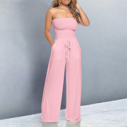 Faye | Contemporary Off-Shoulder Jumpsuit