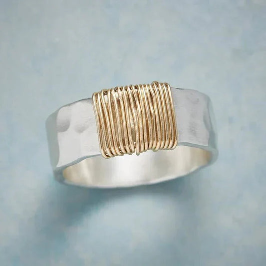 Sierra | Vintage Gold Thread Ring