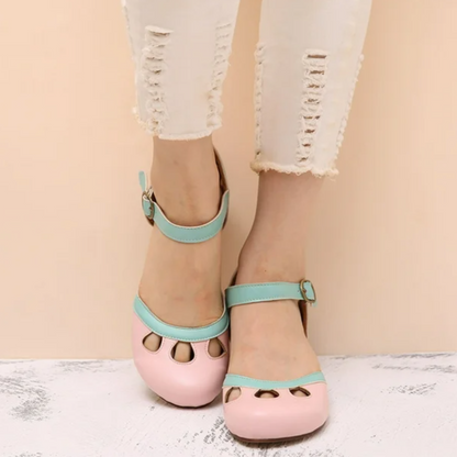 Virtue | Comfortable Low-Heeled Sandals