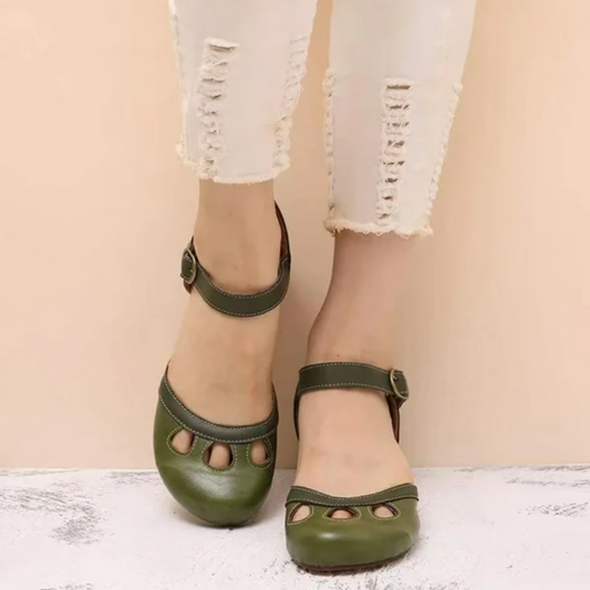 Virtue | Comfortable Low-Heeled Sandals