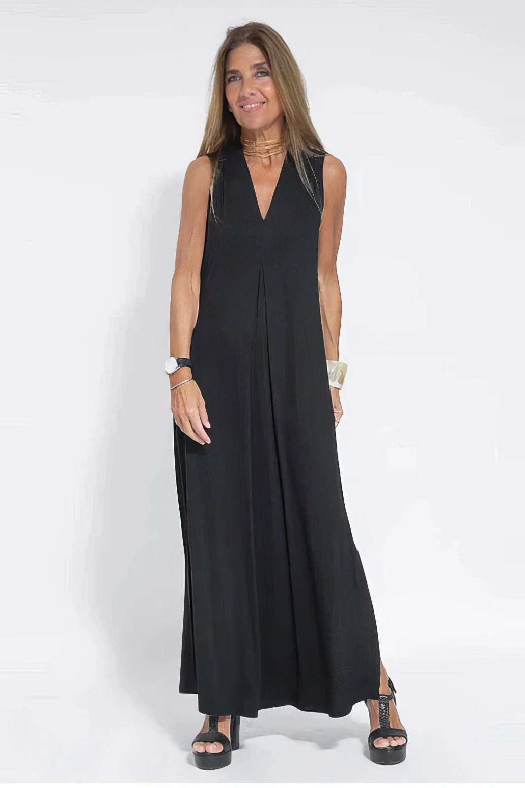 Gwenllian | Elegant Long Dress with Coordinated Cardigan